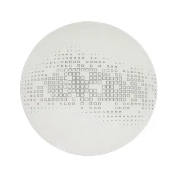 Klausen Merlin D300 fehér-fekete mennyezeti lámpa (KL5896) E27 1 izzós IP20