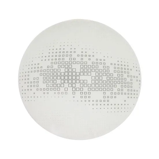 Klausen Merlin D300 fehér-fekete mennyezeti lámpa (KL5896) E27 1 izzós IP20