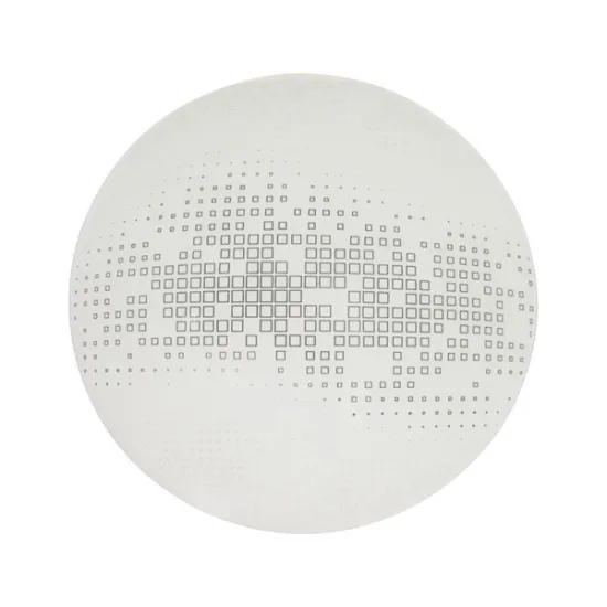 Klausen Merlin D400 fehér-fekete mennyezeti lámpa (KL5897) E27 2 izzós IP20