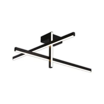 Klausen Modular 3 fekete LED mennyezeti lámpa (140023) LED 1 izzós IP20