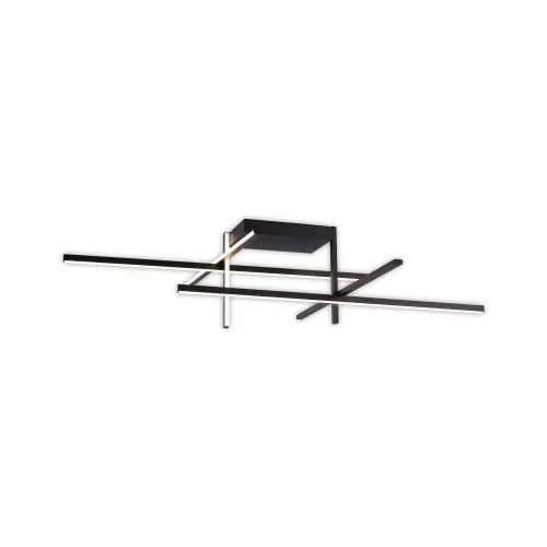 Klausen Modular 6 fekete LED mennyezeti lámpa (140024) LED 1 izzós IP20