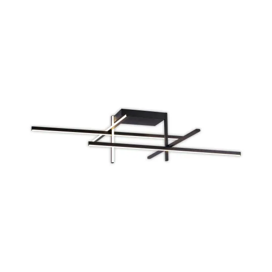 Klausen Modular 6 fekete LED mennyezeti lámpa (140024) LED 1 izzós IP20