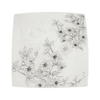 Klausen Nancy 400 fehér-fekete mennyezeti lámpa (KL5887) E27 3 izzós IP20