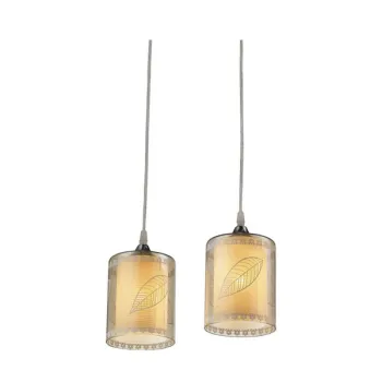 Klausen Natura SP2 króm függesztett lámpa (LY-3237) E27 2 izzós IP20