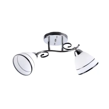 Klausen Nero 2 króm mennyezeti lámpa (LY-3192) E27 2 izzós IP20