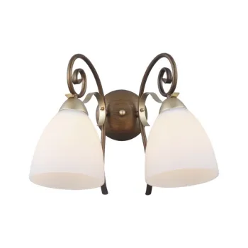 Klausen Nobile AP2 arany-bronz falikar (KL6400) E27 2 izzós IP20 Klausen Nobile AP2 arany-bronz falikar (KL6400) E27 2 izzós IP20