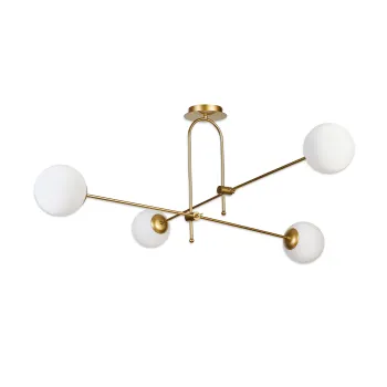 Klausen Nuray SP4 arany függesztett lámpa (KL114008) E27 4 izzós IP20