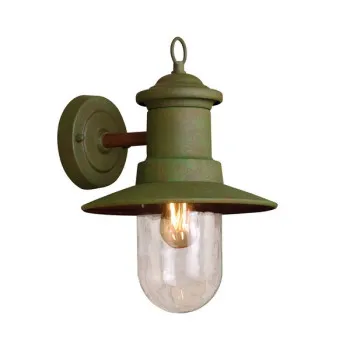 Klausen Oliver zöld kültéri falikar (KL133006) E27 1 izzós IP44