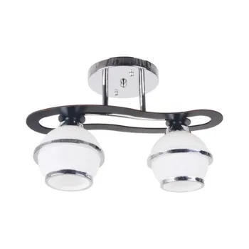 Klausen Orbit 2 króm-barna mennyezeti lámpa (LY-3072) E27 2 izzós IP20