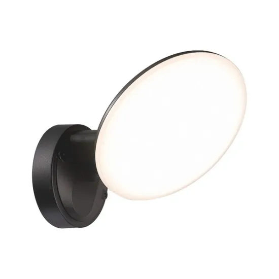 Klausen Ossett 1 fekete LED kültéri fali lámpa (KL121014) LED 1 izzós IP44