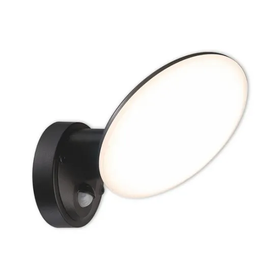 Klausen Ossett 1/S fekete LED kültéri fali lámpa (KL121015) LED 1 izzós IP44