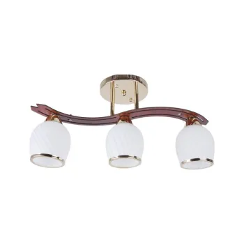 Klausen Pearly 3 arany-fehér mennyezeti lámpa (LY-3060) E27 3 izzós IP20