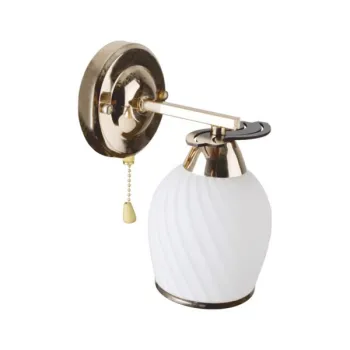 Klausen Pearly AP1 arany-fehér falikar (LY-3061) E27 1 izzós IP20