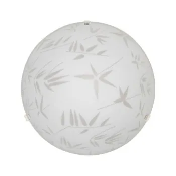 Klausen Petal 40 fehér-króm mennyezeti lámpa (LY-6011) E27 2 izzós IP20