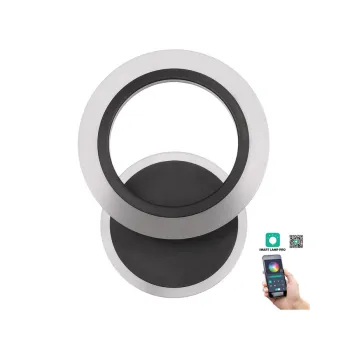 Klausen Primus AP1 fekete LED fali lámpa (KL151057) LED 1 izzós IP20