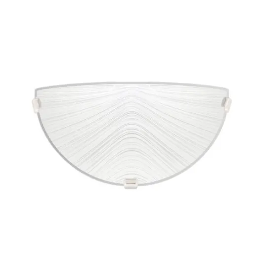 Klausen Rahos 1/2 fehér-króm fali lámpa (LY-6065) E27 1 izzós IP20