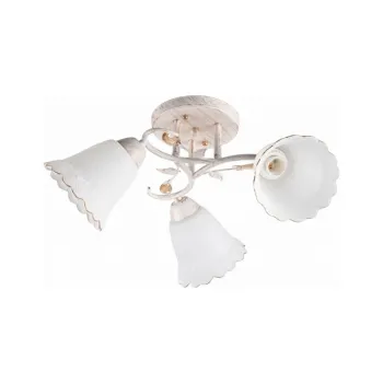 Klausen Raven 3 fehér-arany mennyezeti lámpa (LY-3345) E27 3 izzós IP20