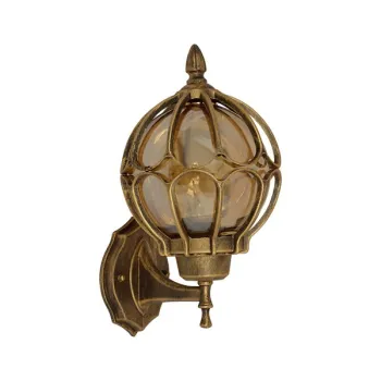 Klausen Reno 1 antik bronz kültéri falikar (KL0068) E27 1 izzós IP44