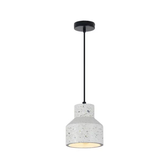 Klausen Resin SP1 fehér függesztett lámpa (111036) E27 1 izzós IP20