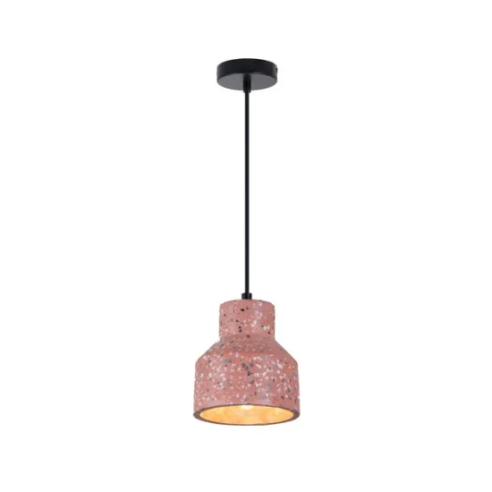 Klausen Resin SP1 rózsaszín függesztett lámpa (111038) E27 1 izzós IP20