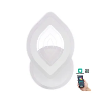 Klausen Rhodos AP1 fehér LED fali lámpa (KL151067) LED 1 izzós IP20