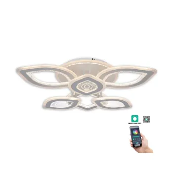 Klausen Rhodos PL3+3 fehér LED mennyezeti lámpa (KL151070) LED 1 izzós IP20