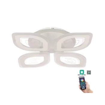 Klausen Rhodos PL4 fehér LED mennyezeti lámpa (KL151053) LED 1 izzós IP20