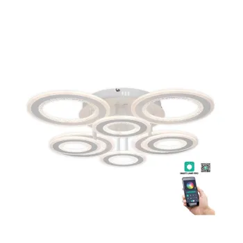 Klausen Rondos PL4+4 fehér LED mennyezeti lámpa (KL151066) LED 1 izzós IP20