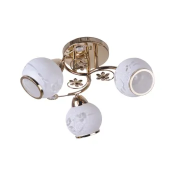 Klausen Rosa 3 arany mennyezeti lámpa (LY-3092) E27 3 izzós IP20