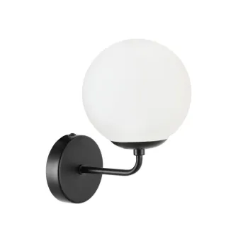 Klausen Sefora AP1 fekete falikar (KL101059) E27 1 izzós IP20