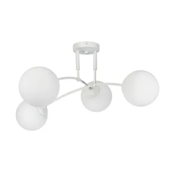 Klausen Sefora PL4 fehér mennyezeti lámpa (KL100065) E27 4 izzós IP20