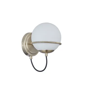 Klausen Serinity AP1 antik bronz fali lámpa (KL101052) E14 1 izzós IP20