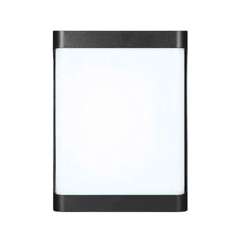 Klausen Shelton 1 fekete LED kültéri fali lámpa (KL121050) LED 1 izzós IP65