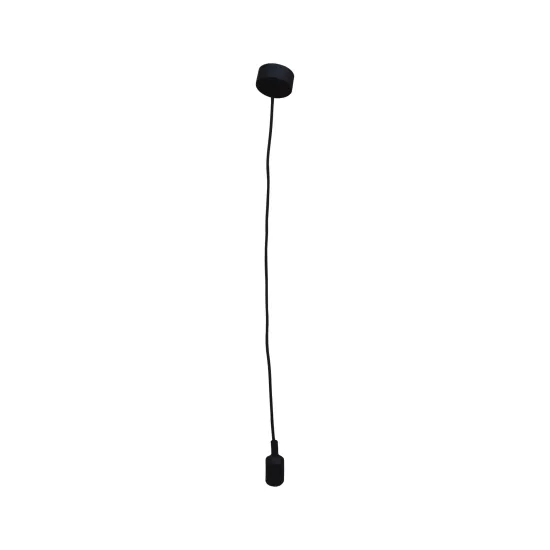 Klausen Silicone SP1 fekete függeszték (LY-6046) E27 1 izzós IP20