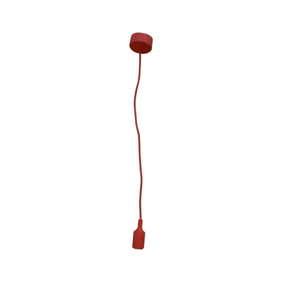 Klausen Silicone SP1 piros függeszték (LY-6050) E27 1 izzós IP20