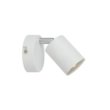 Klausen Spike AP1 fehér fali spotlámpa (KL161013) GU10 1 izzós IP20