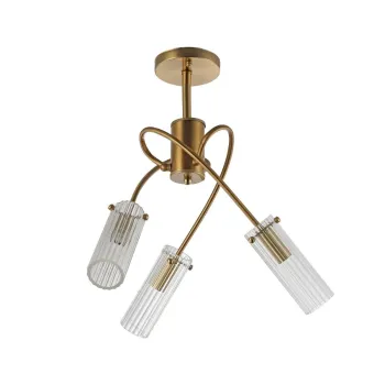 Klausen Spire 3 réz mennyezeti lámpa (KL103023) E14 3 izzós IP20