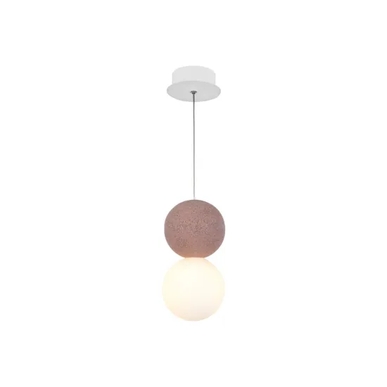 Klausen String SP1 fehér-piros függesztett lámpa (111048) G9 1 izzós IP20