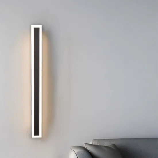 Klausen Sword S fekete LED kültéri fali lámpa (KL121062) LED 1 izzós IP65