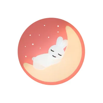 Klausen Tender PL1 rózsaszín gyerek LED fali lámpa (KL151021) LED 1 izzós IP20