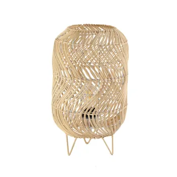 Klausen Tess natúr asztali lámpa (KL108037) E27 1 izzós IP20