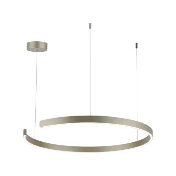 Klausen Theia SP1 ezüst LED függesztett lámpa (KL142084) LED 1 izzós IP20