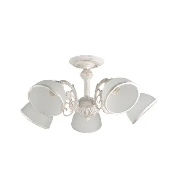 Klausen Tina 5 fehér-arany mennyezeti lámpa (LY-3270) E27 5 izzós IP20