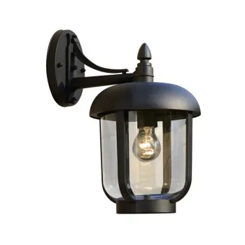 Klausen Tolson 3 fekete kültéri falikar (KL133007) E27 1 izzós IP44