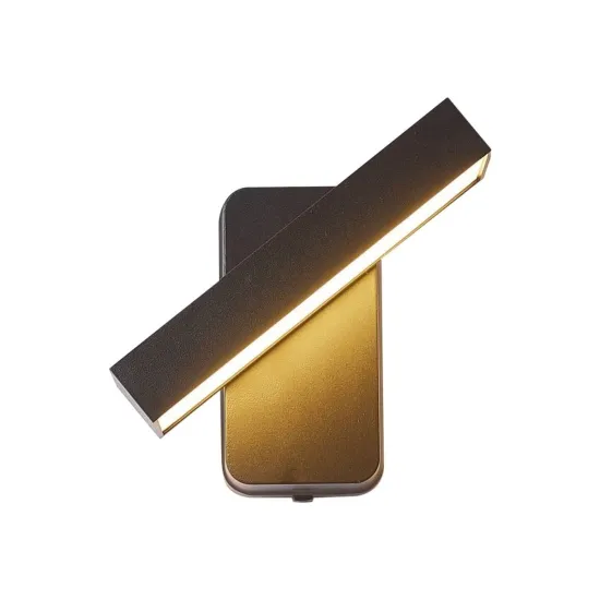 Klausen Truly 1 fekete LED kültéri fali lámpa (KL121076) LED 1 izzós IP54