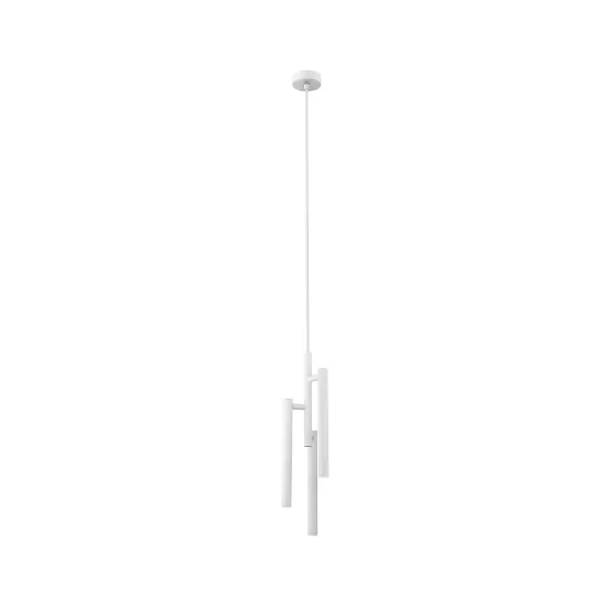 Klausen Tubular SP3 matt fehér LED függesztett lámpa (142036) LED 1 izzós IP20