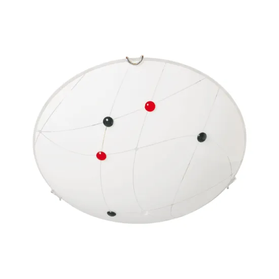 Klausen Venus D300 fehér-króm mennyezeti lámpa (KL5942) E27 1 izzós IP20