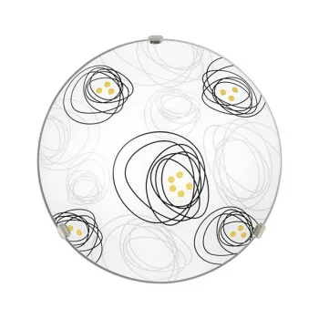 Klausen Vulcan 25 fehér-többszínű mennyezeti lámpa (LY-6080) E27 1 izzós IP20