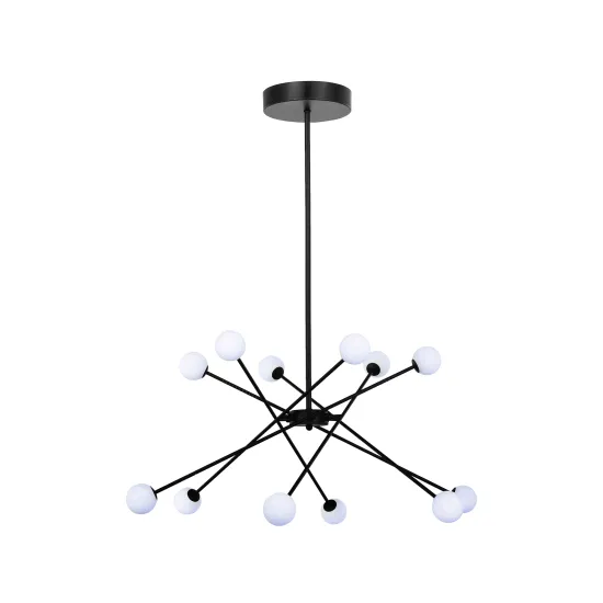 Klausen Whistle 12 fekete LED függesztett lámpa (149003) LED 1 izzós IP20