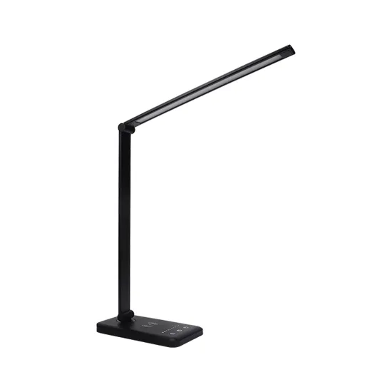 Klausen Wise TL1 fekete LED asztali lámpa (KL148008) LED 1 izzós IP20